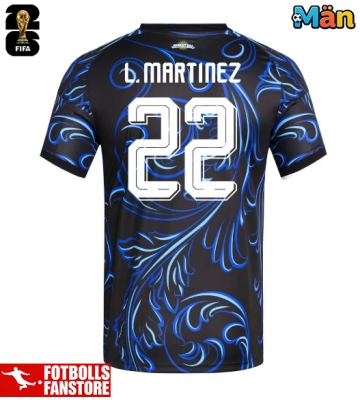 Argentina Lautaro Martinez #22 Bortatröja VM 2026 Kortärmad